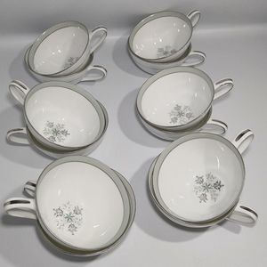 Noritake China Stamped Lucille 5813 Teacup set of 12 Mint Condition
